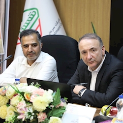 نشست مدیرعامل شرکت سرمایه گذاری تجاری شستان با مدیر عامل و مدیران شرکت مخازن سبز پتروشیمی عسلویه